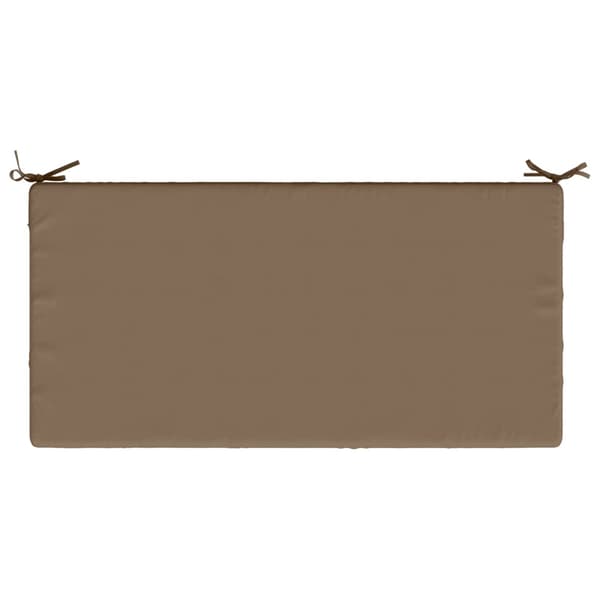 Sittkudde SOEST 100% Polyester Taupe 120 x 60 x 10 cm
