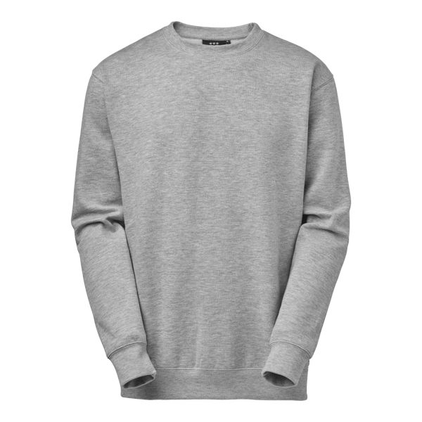 Basic Sweat Grey melange Unisex