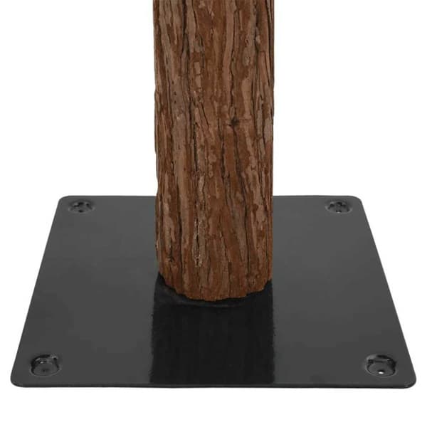 Smal julgran Grön 180 cm PVC och solid furu