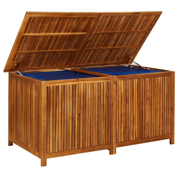 Dynbox 150x80x75 cm massivt akaciaträ