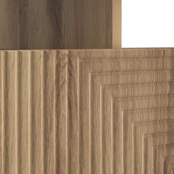LED TV-skåp Artisan-ek Konstruerat trä