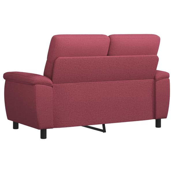 Soffa Vinröd 158 x 90 x 95 cm Tyg
