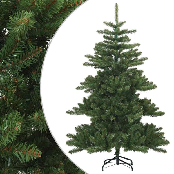 Plast Hingad Julgran med stativ Grön 150 cm PVC, stål
