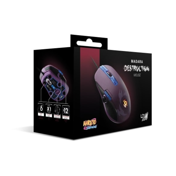 Lexip x Tsume NARUTO SHIPPUDEN Madara - mus - USB Multifärg