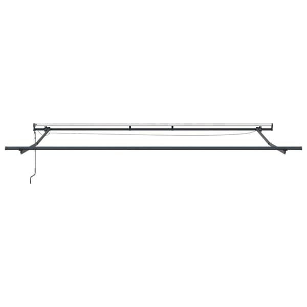 Markis tyg med Vit 400 × 350 cm Polyester
