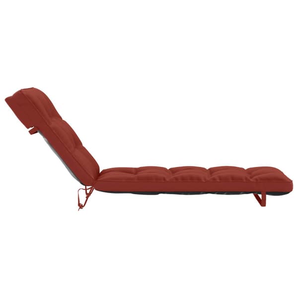 Solstol Kudde VIANEN 100% Polyester Röd 200 x 50 x 8 cm
