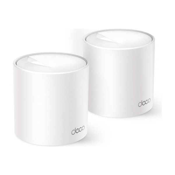 TP-Link Deco X10 V1 - Wifi-system - Wi-Fi 6 - skrivbordsmodell Vit