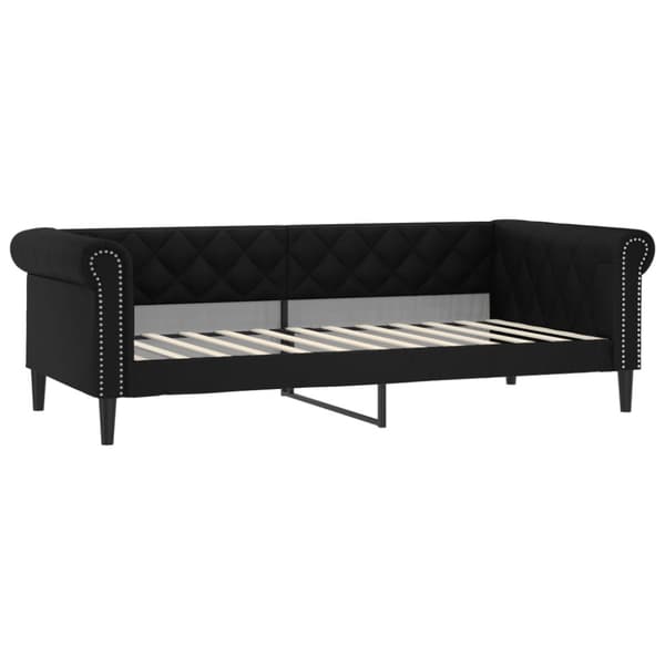 Dagbädd svart 80x200 cm konstläder