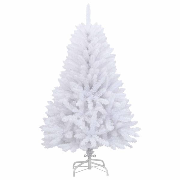 Plast Hingad Julgran Vit 150 cm PVC och stål