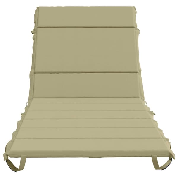 Solstol Kudde GEMERT 100% Polyester Ljusgrön 200 x 80 x 3 cm