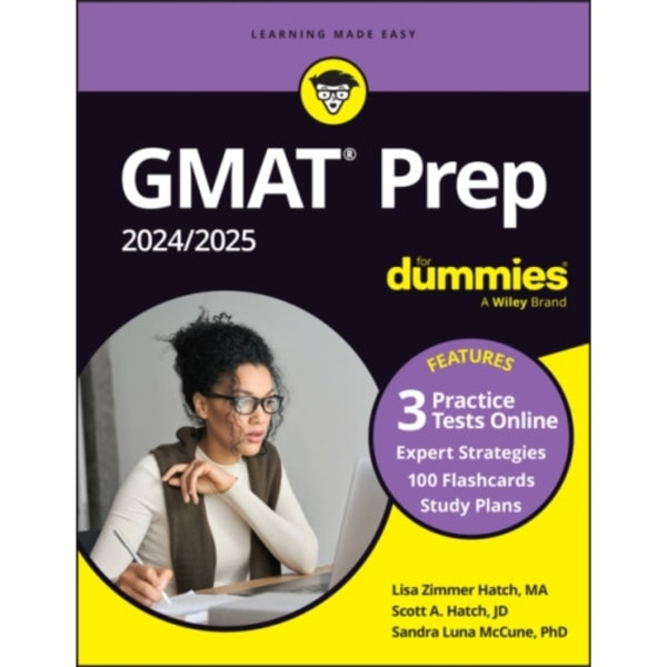GMAT Prep 2024/2025 For Dummies (GMAT Focus Edition): Book + 3 Practice Tests + 100 Flashcards Online (häftad, eng)