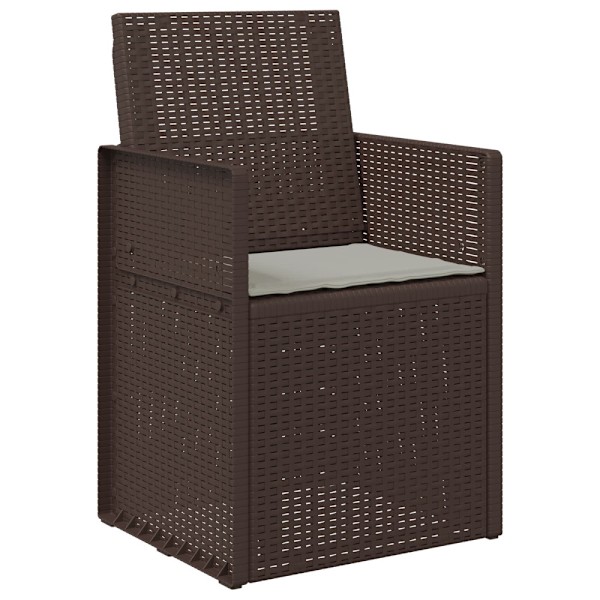 Sittkuddar 2 pcs Ljusgrå 47 x 36 x 2 cm Polyester