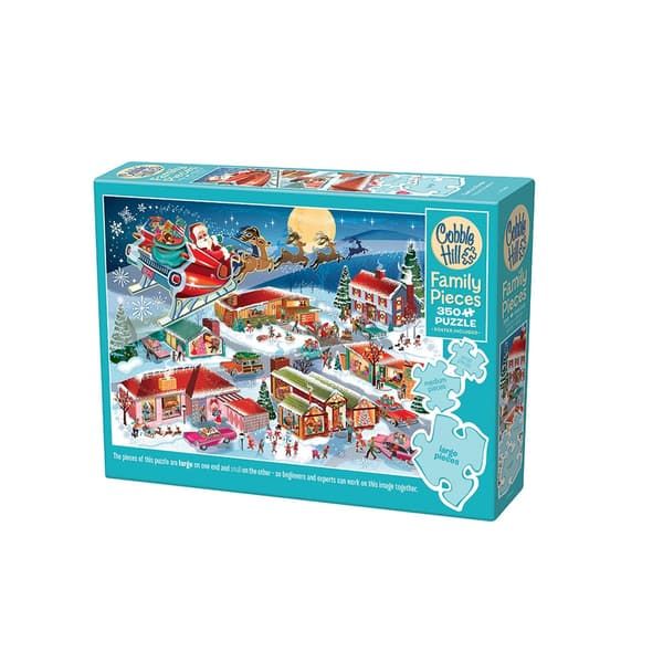 Santa's Flyby, Pussel, 350 bitar, Cobble Hill
