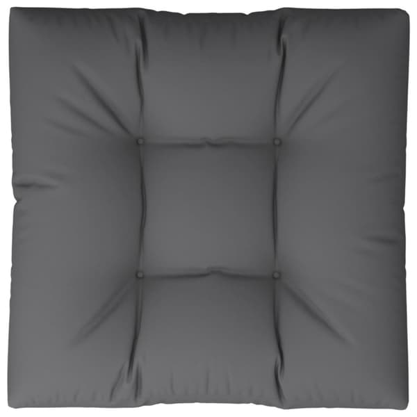 Palldyna antracit 80x80x12 cm tyg