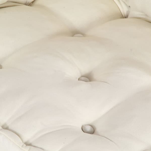 Modulsofa enhet 3 pcs Gräddvit Tyg