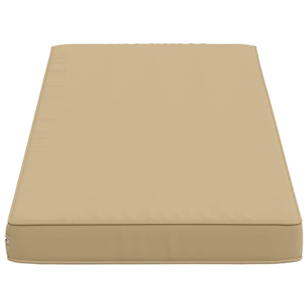 1-delad Bänk Kudde VUGHT 100% Polyester Beige 110 x 40 x 5 cm