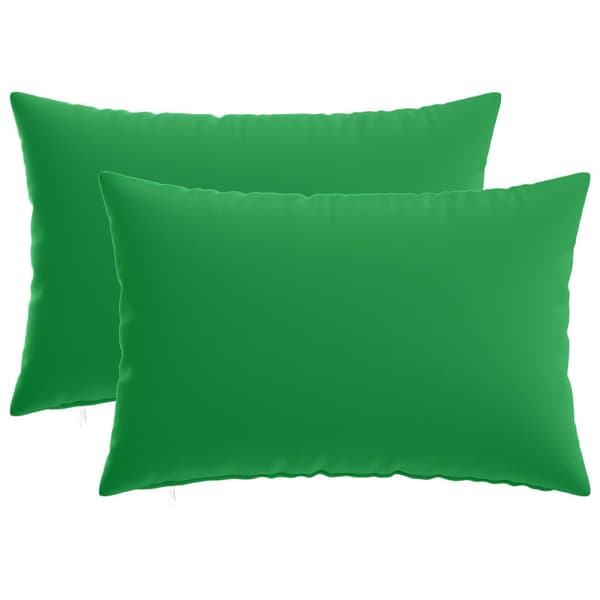 Kudde med kudde HEERLEN 2 st Grön Polyester