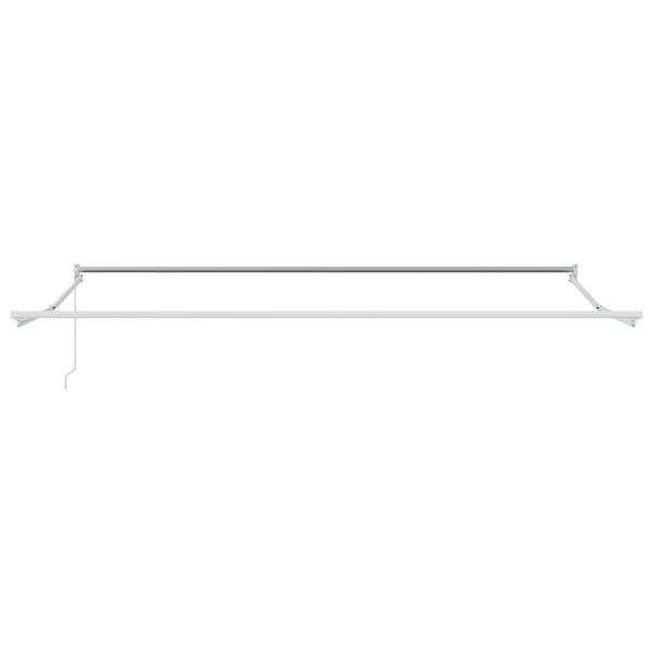 Utfällbar markis Gul och Orange 400 × 350 cm