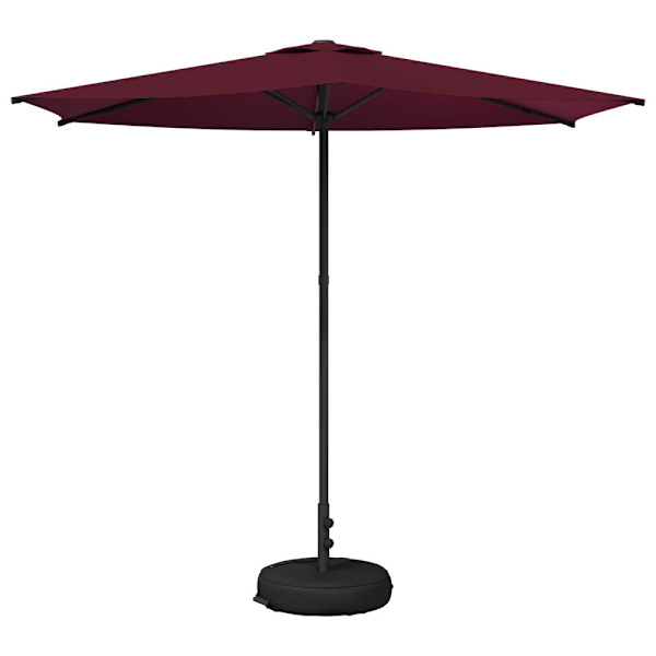 Trädgårdsparasol 270 x 270 cm Polyester Rektangulär