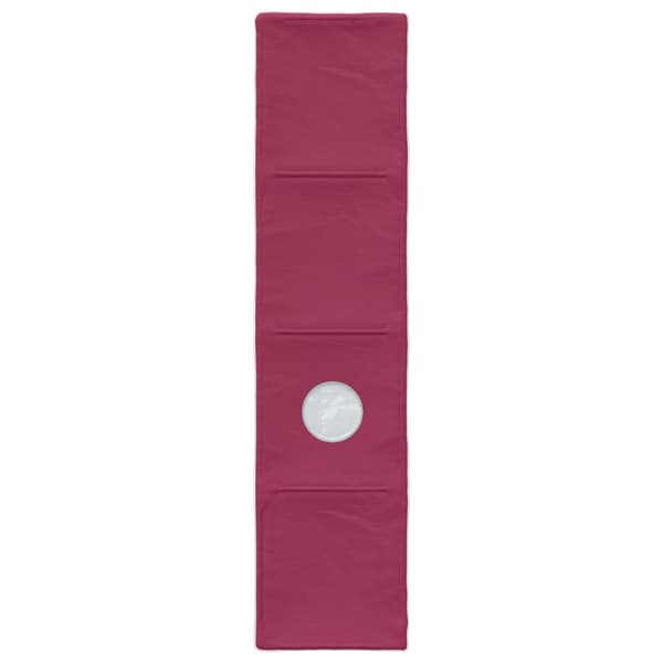 Sängtunnel 2 pcs Röd 211 x 52,5 x 2 cm Polyester