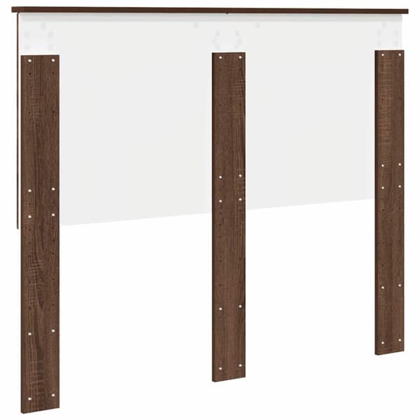 Huvudgavel Brun ek 100 cm Konstruerat trä