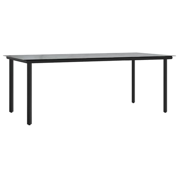 Trädgårdsmöbelset med kudde 9 pcs Beige konstrotting