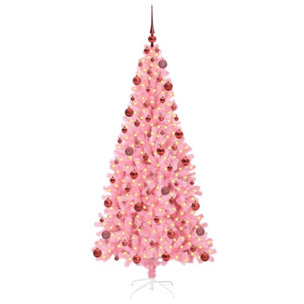 Julgran Rosa 180 cm PVC