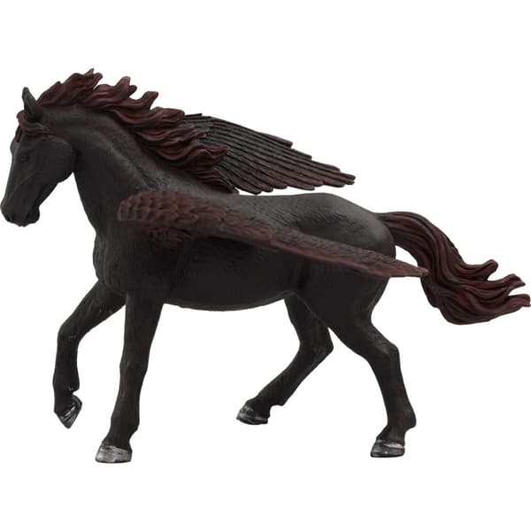 Plastfigur Mörk Pegasus