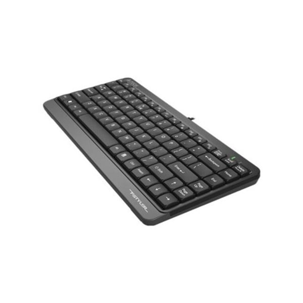 A4Tech Fstyler FK11 - tangentbord - QWERTY - amerikansk - grå Inmatningsenhet