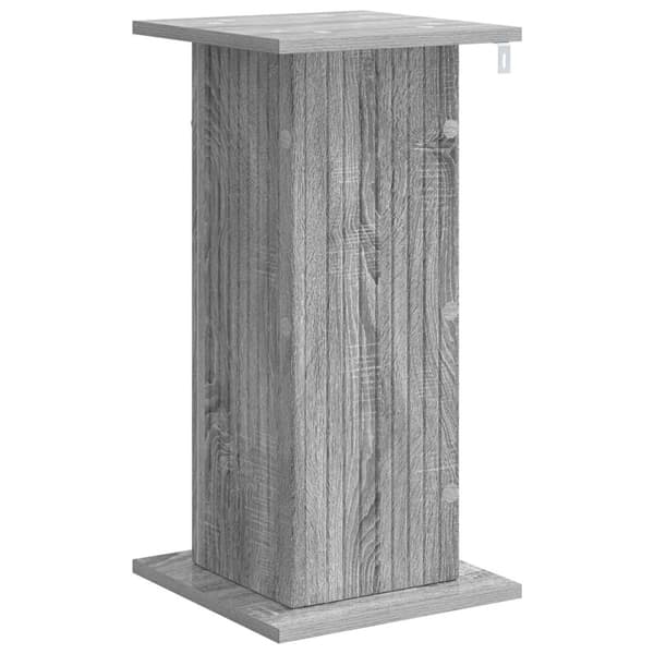 Växtställ 2 pcs Grå sonoma-ek 30,5 x 30 x 60,5 cm