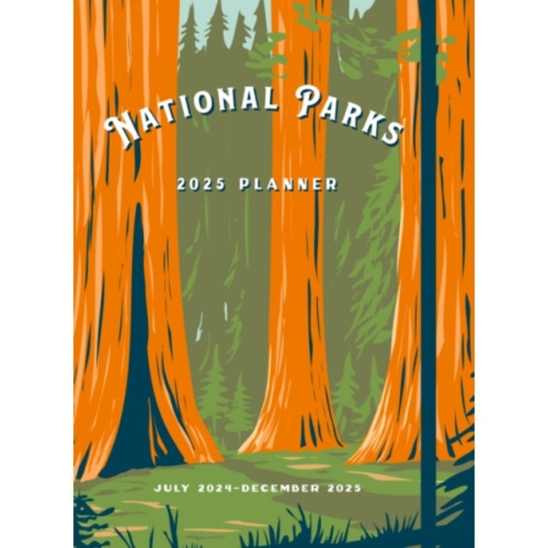 National Parks 2025 Weekly Planner (inbunden, eng)