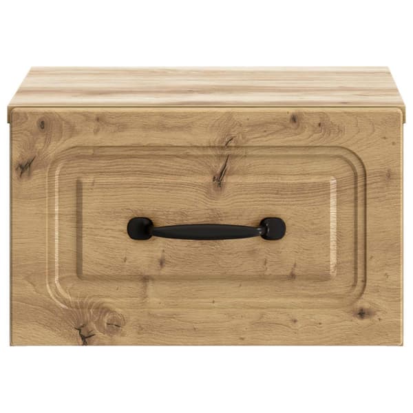 Väggmonterat Sängbord med låda Artisan-ek 34,5 x 33 x 20 cm