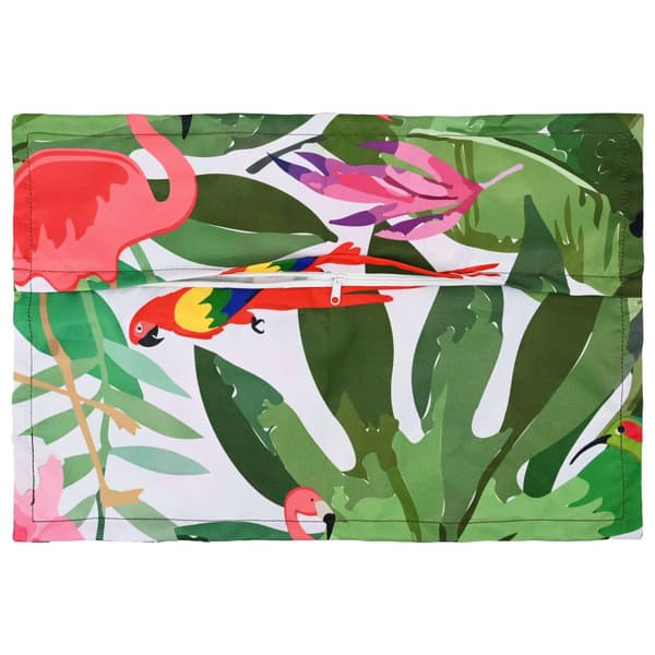 Kuddöverdrag 2 st HOUTEN Svart 50 x 80 cm Polyester