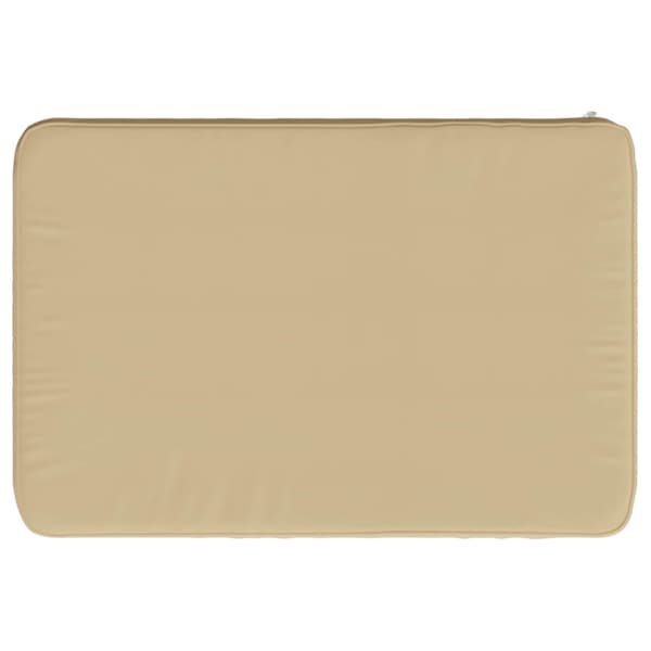 2-delade Bänk Kuddar VUGHT 2 st 100% Polyester Beige