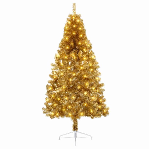 Plast Hingad Julgran 150 cm 150 LED-lampor Varmvit