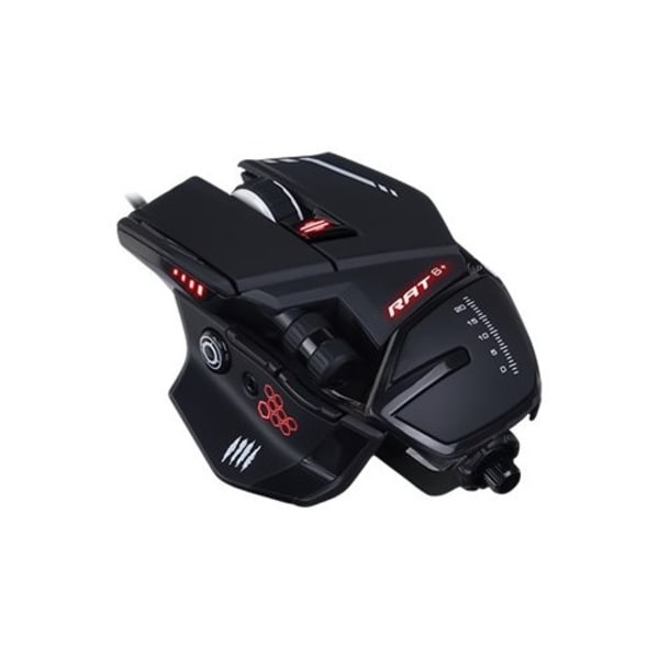 Mad Catz R.A.T.6+ - mus - USB - svart Svart