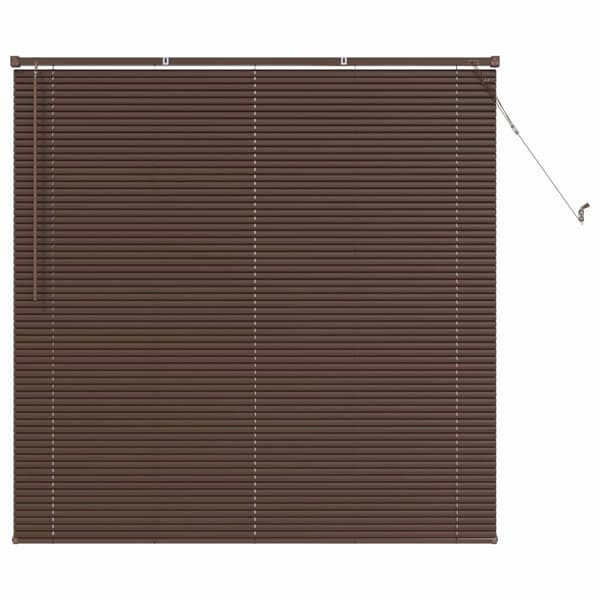 Persienn Mörkbrun 160 x 150 cm PVC