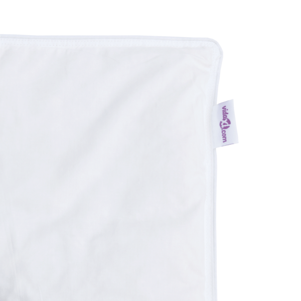 Täckeset med kudde 3 pcs Vit Dunfjäder