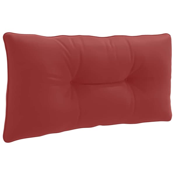 Ryggkudde PUTTEN 100% Polyester Vinröd 80 x 40 x 10 cm