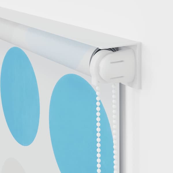 Rullgardin för dusch 100x240 cm cirkel