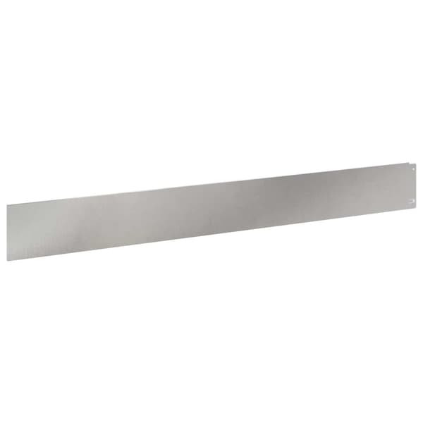 Kant för gräsmatta 10 pcs 100 x 12 cm Stål Silver