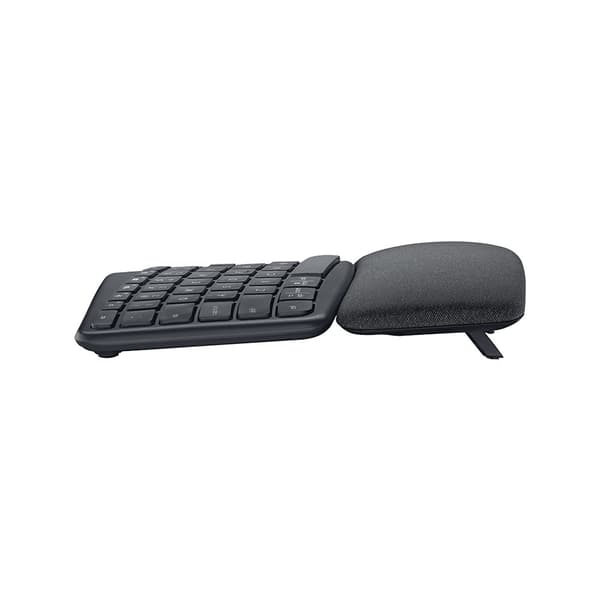 Logitech Ergo K860 tangentbord Trådlös RF + Bluetooth QWERTY Nordic grafit