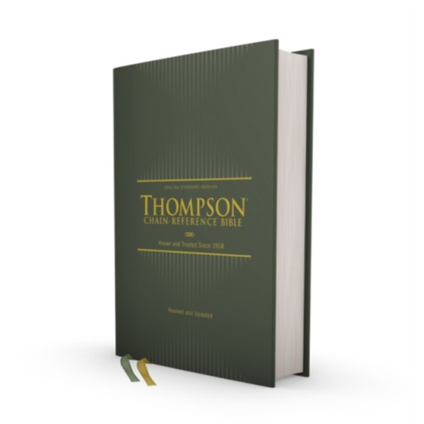 ESV, Thompson Chain-Reference Bible, Hardcover, Green, Red Letter (inbunden, eng)