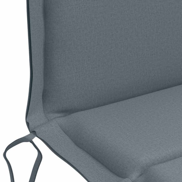 2-delade Höga Ryggstolsdynor GEMERT 2 st 100% Polyester Blå