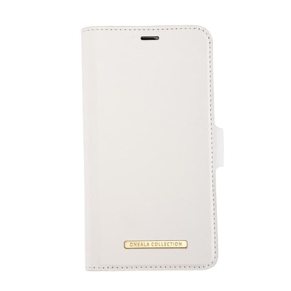 COLLECTION Mobilfodral Saffiano White iPhone 12  Mini