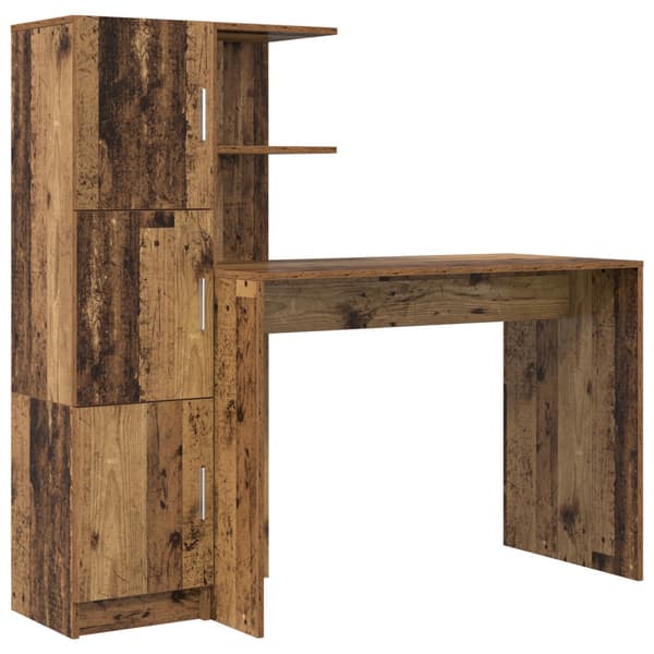 Skrivbord 2 pcs Gammalt trä