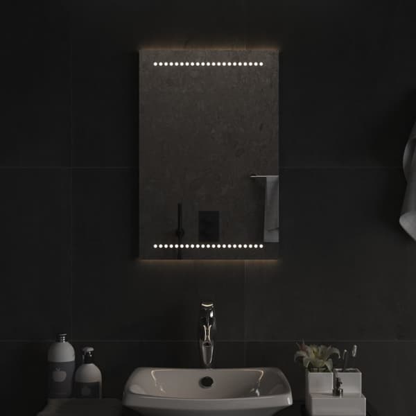 Badrumsspegel LED 40x60 cm