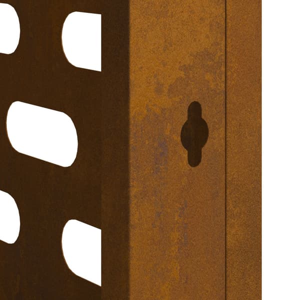Täckning för Luftkonditionering Rostig 100 x 50 x 70 cm