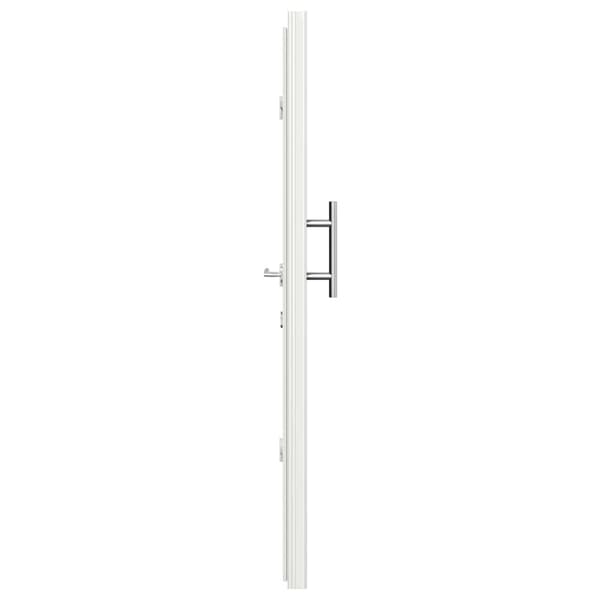 Framdörr Antracit 98 x 200 cm PVC
