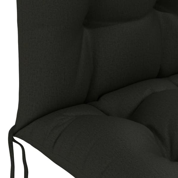 Solsängkudde PUTTEN 100% Polyester Svart 48 x 112 x 10 cm